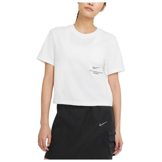 Nike Γυναικεία κοντομάνικη μπλούζα NSW Swsh